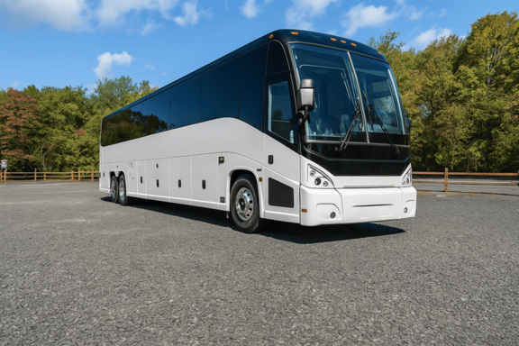 Aurora Coach Bus Service 56 Passenger Charter Bus