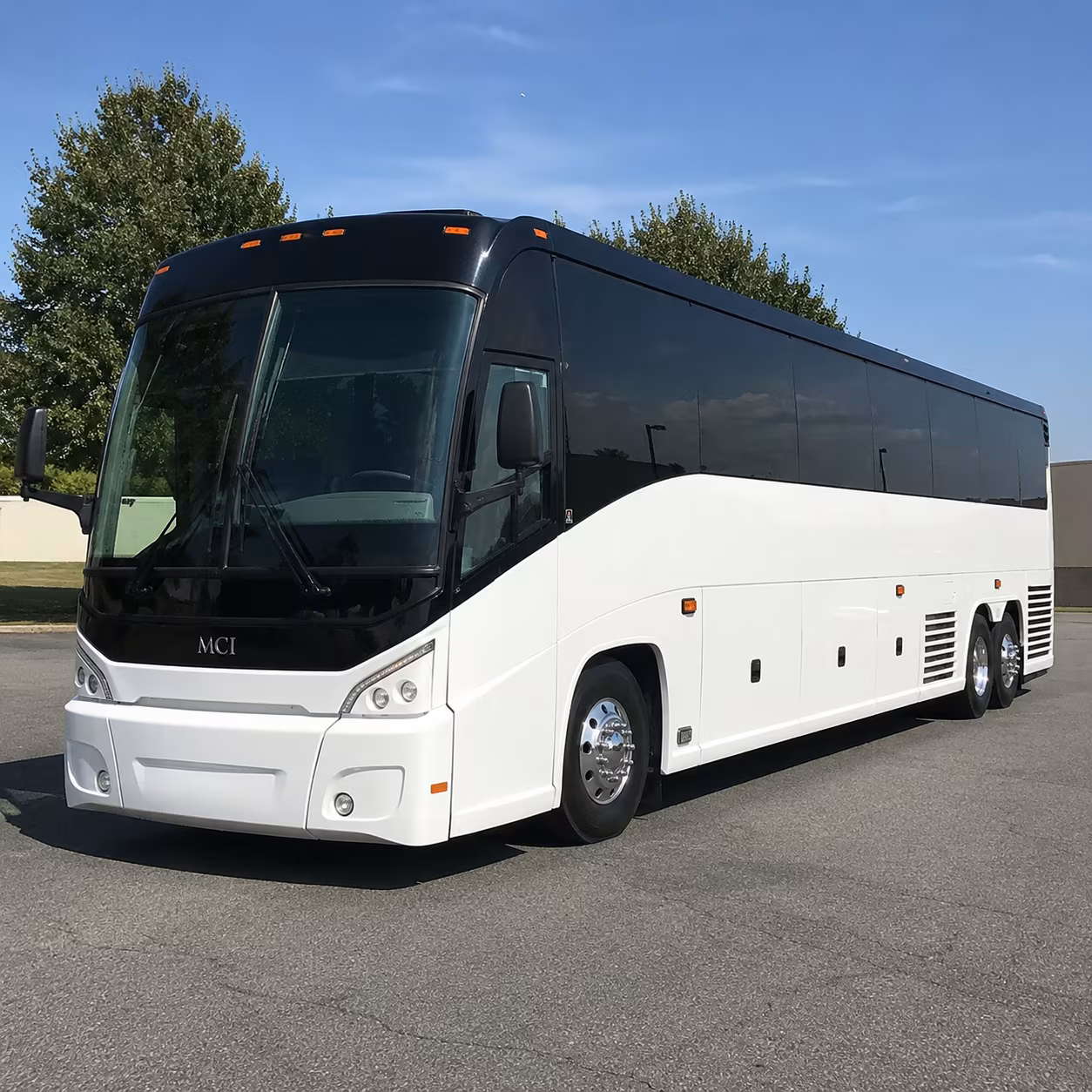 aurora 56 passenger charter bus