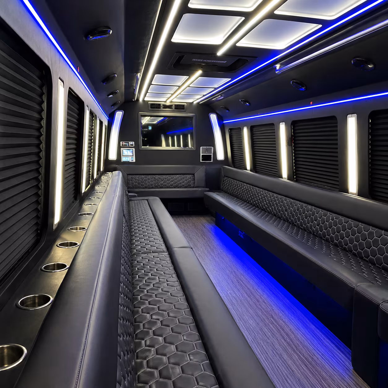 aurora casino night party bus rental
