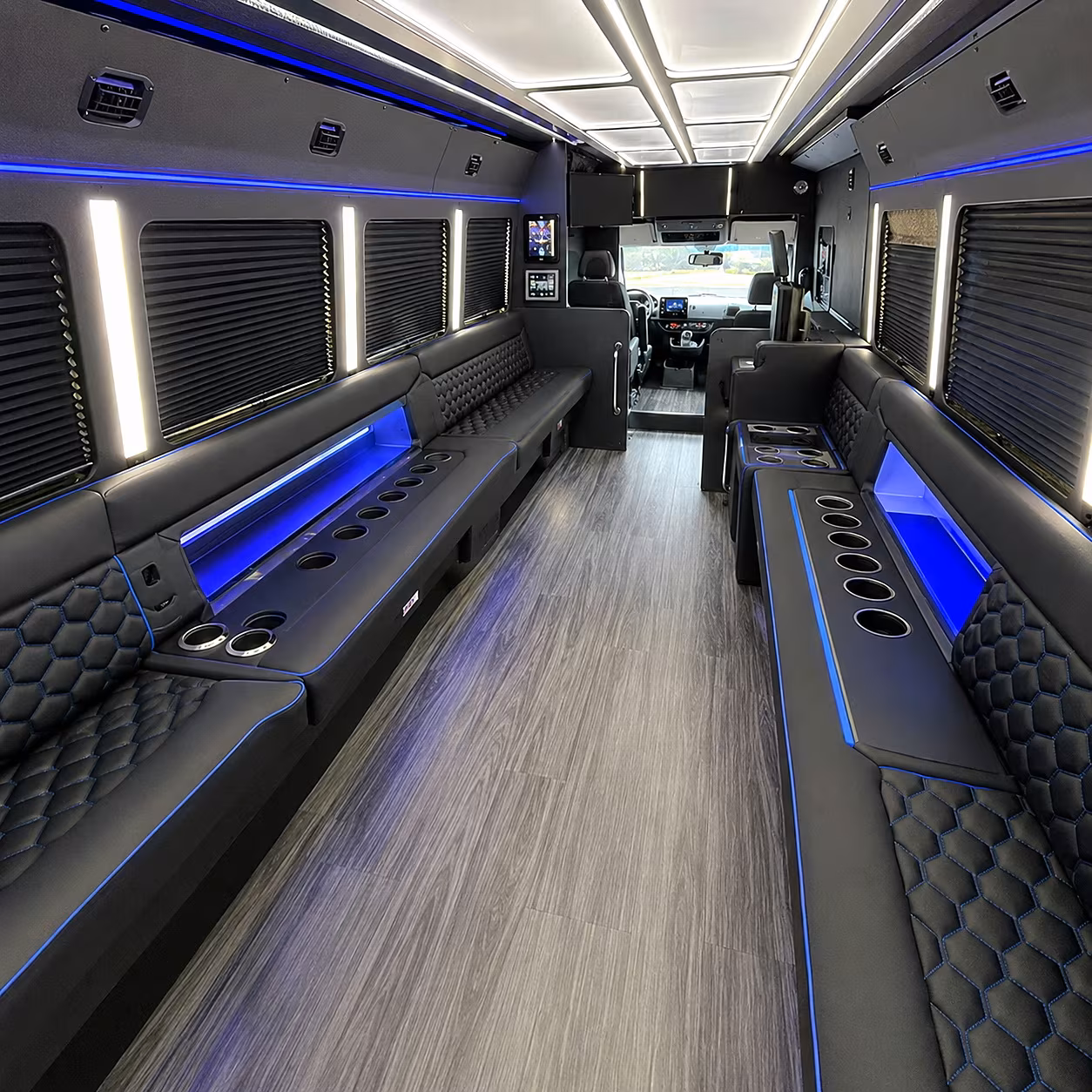 aurora party bus rentals inside