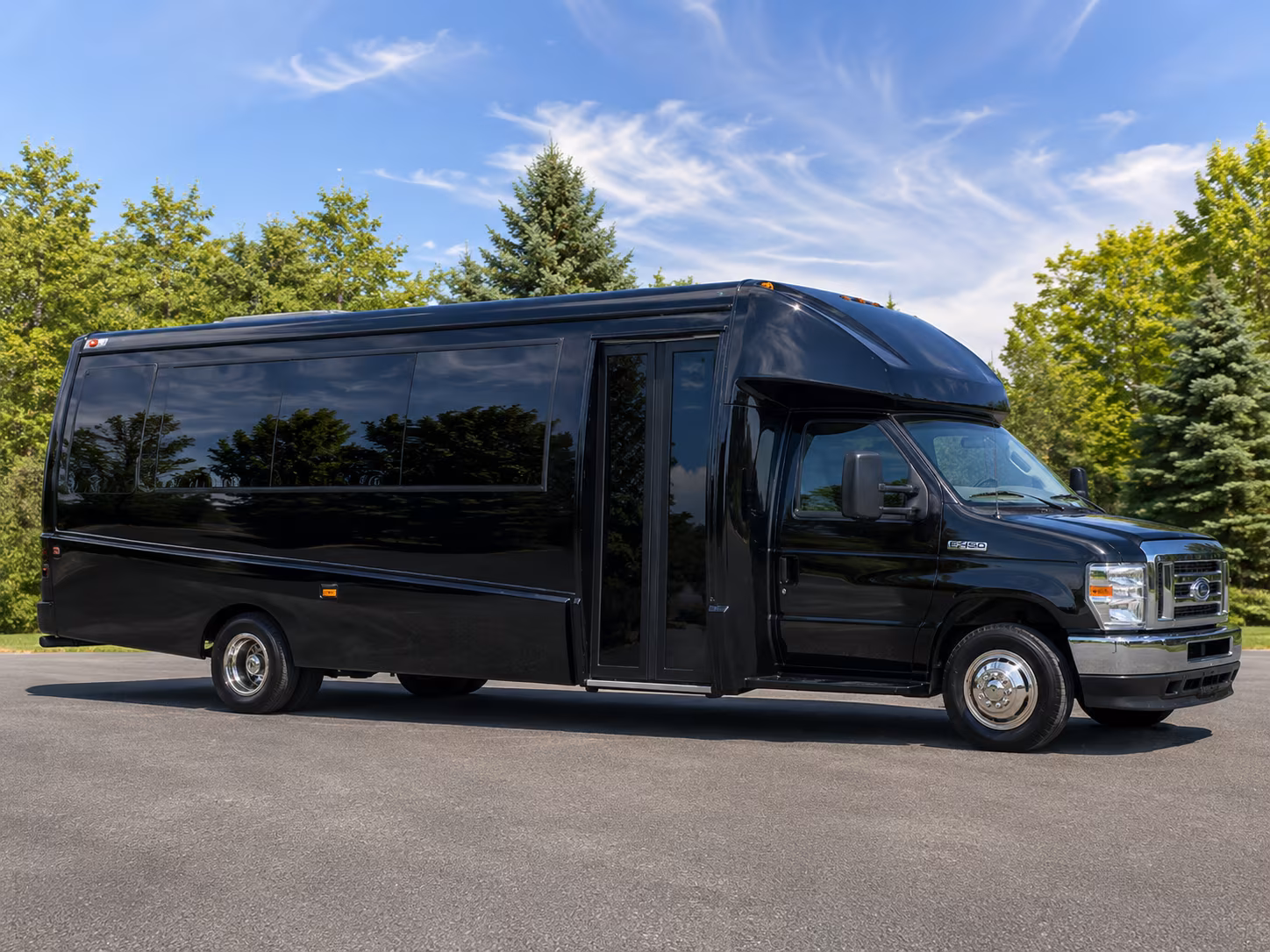 aurora private event transportation onboard seating