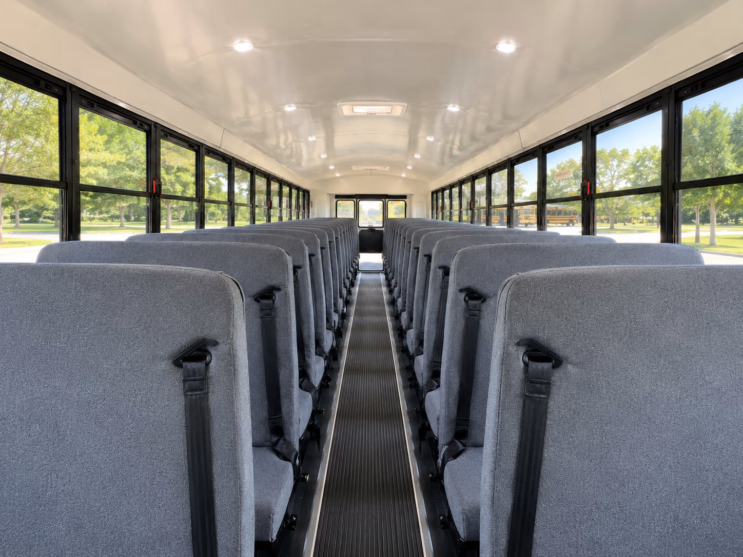 aurora school bus interior