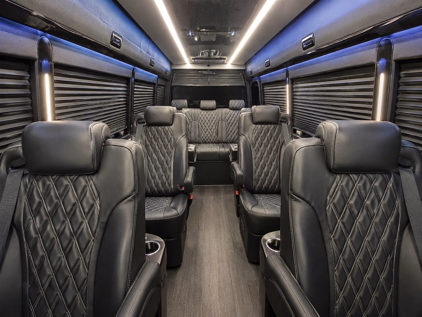 aurora sprinter van with driver interior
