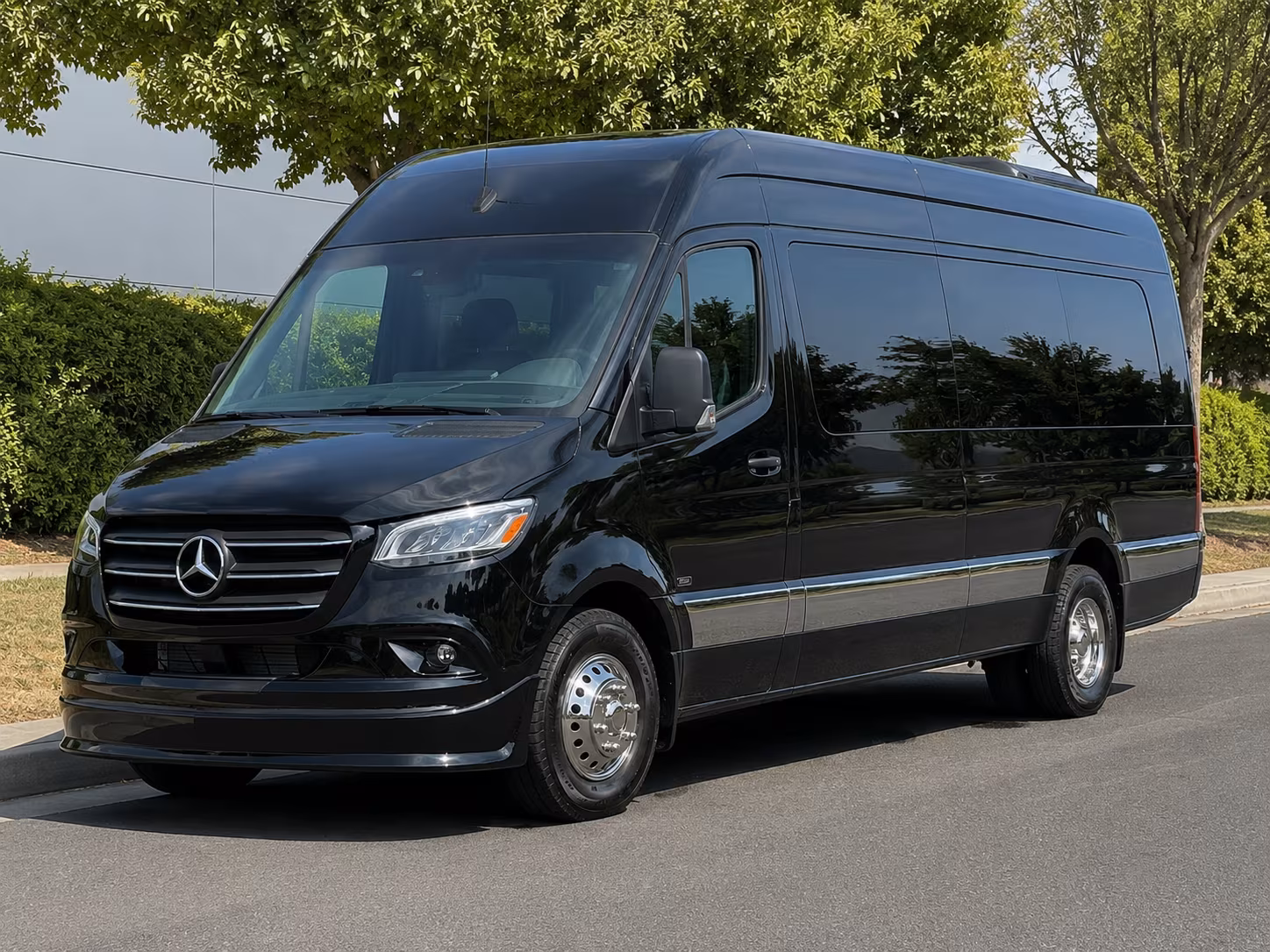 aurora sprinter van with driver