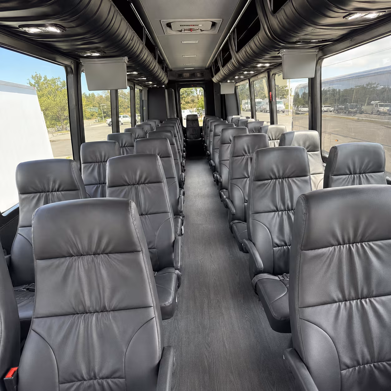 wedding guest shuttle buses between aurora hotels and your venue